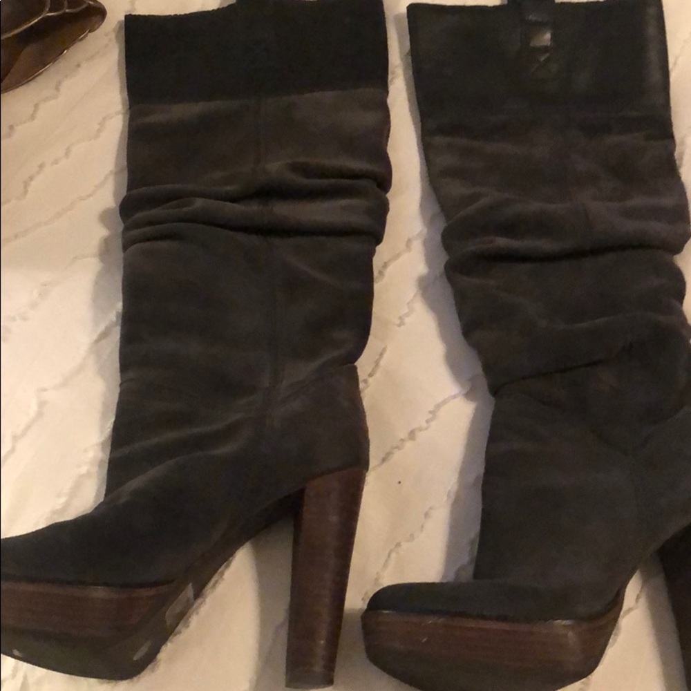 Suede Gray BCNG  Boots